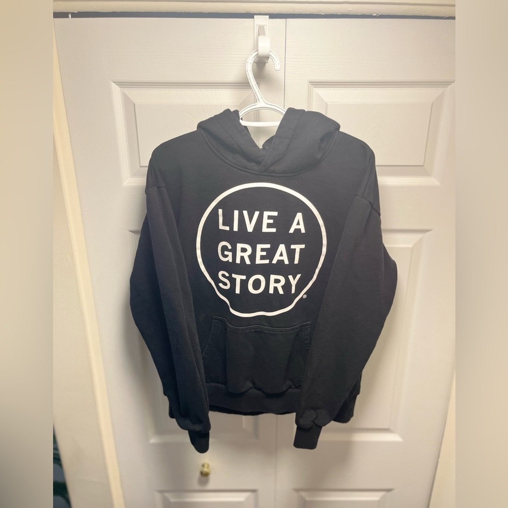 Black Live A Great Story Graphic Hoodie